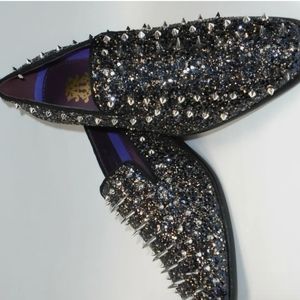 After Midnight spike slip on shoes size 8. J28GW10